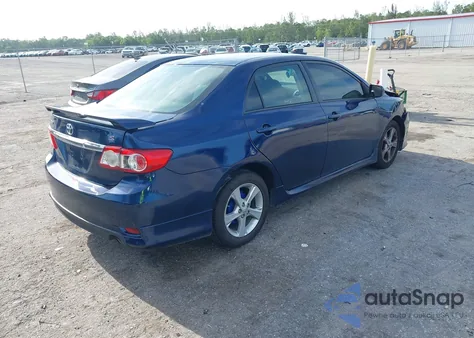 2013 Toyota Corolla S from USA, damaged, VIN 2T1BU4EE8DC114266